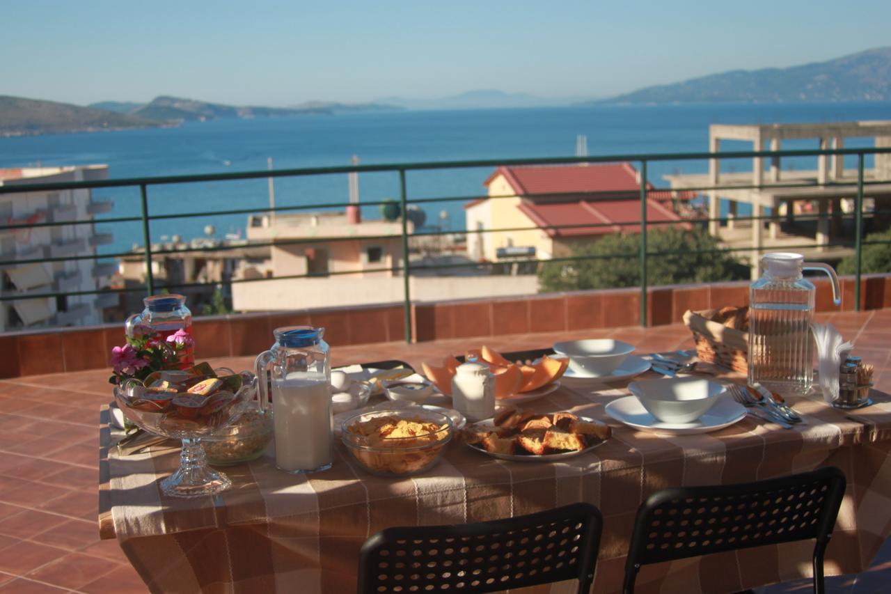 Vila Gjoni Sarandë Exteriör bild